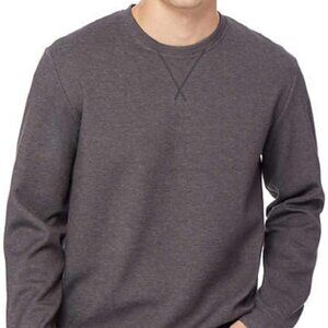 32 Degrees Men's Lightweight Crewneck Pullover Black 2XL